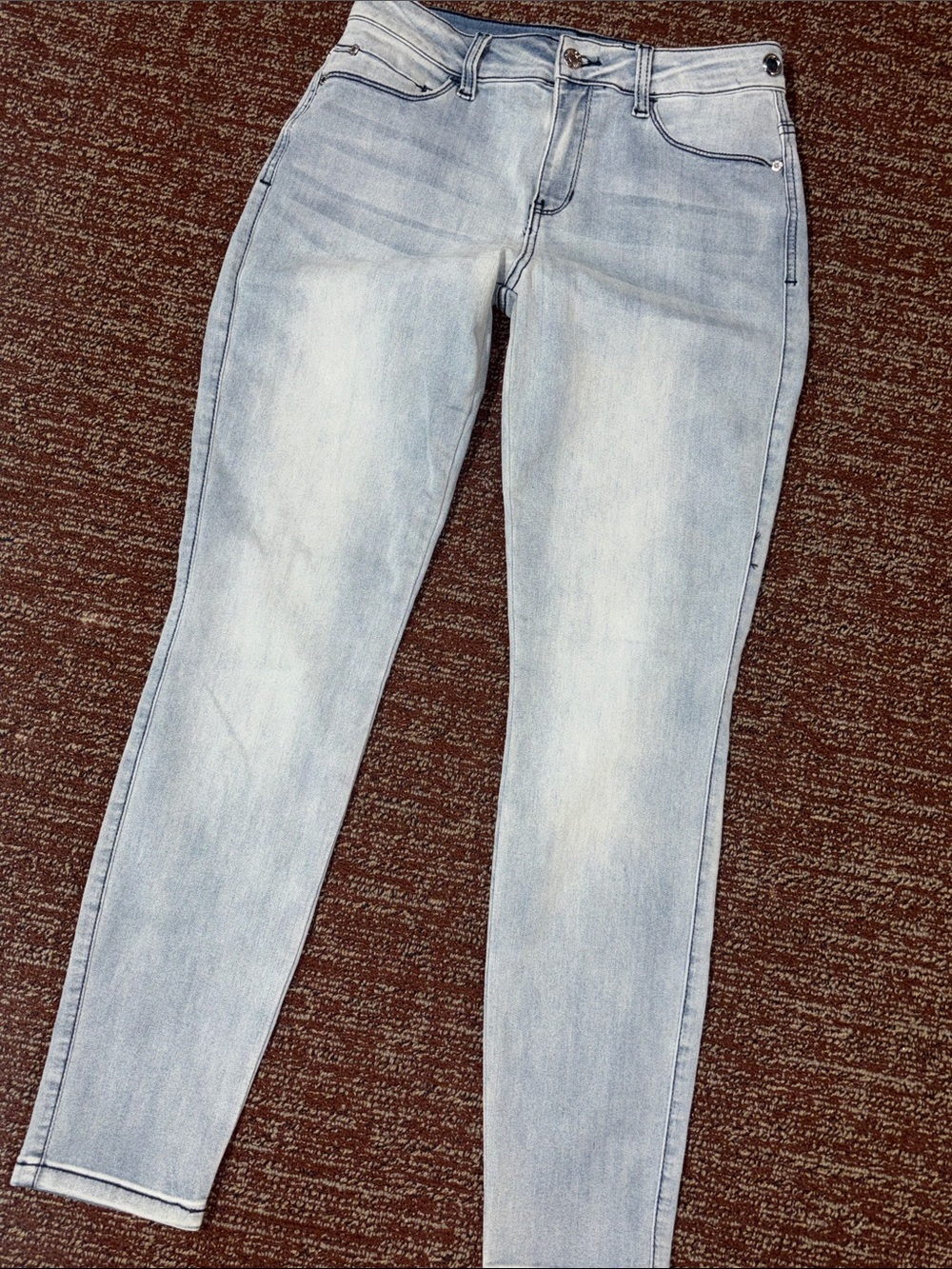 Guess vintage stretch skinny jeans rivet waistband women’s Y2K denim 28
